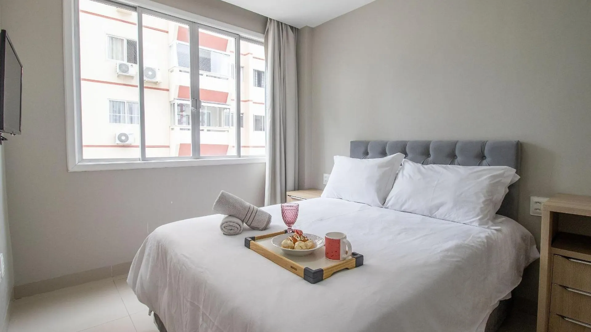 Pos32B - Lindo Espaco, Climatizado, Tv Smart Balneário Camboriú Apartamento